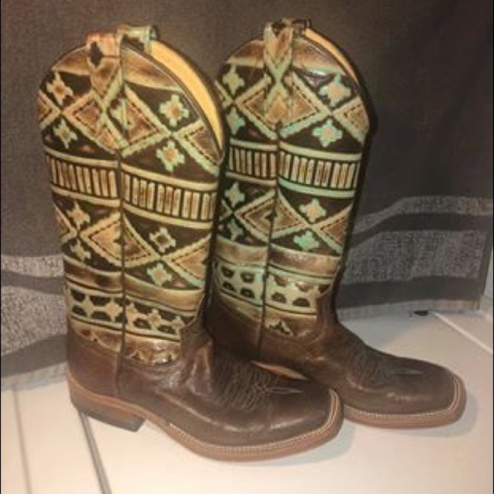 Women's Anderson Bean Santa Fe Bison Leather Sole